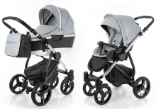 Детская коляска 2 в 1 Esspero Newborn Lux 2016 Alu шасси Chrome