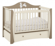 Детская кроватка-маятник Papaloni Olivia 125x65см