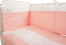 Комплект постельного белья 6 предметов Ladema Bebe Princessa 120х60