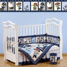 Комплект для детской кроватки Giovanni (7 предметов) Shapito Piratic 